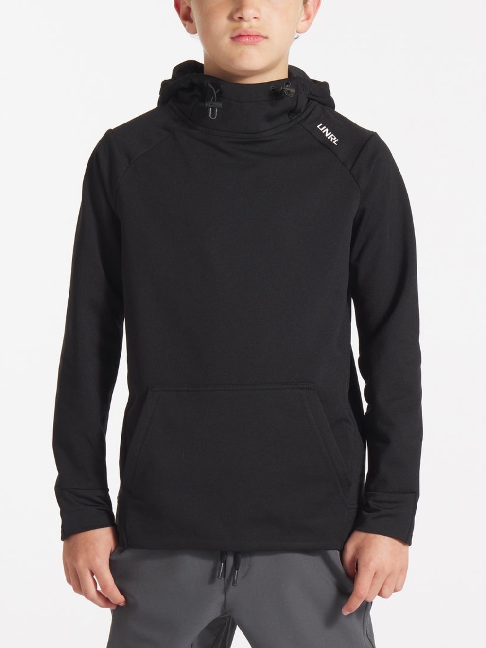 UNRL youth crossover hoodie II black size S